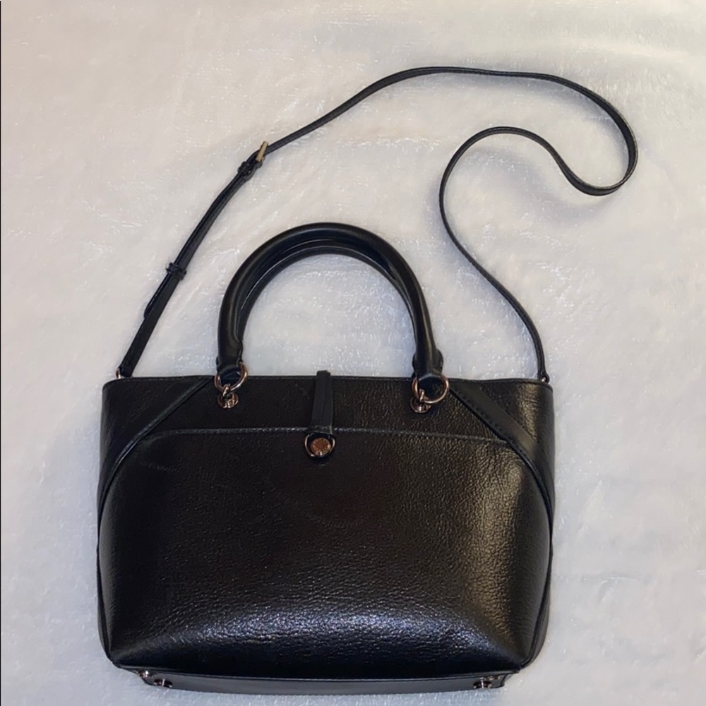Henri Bendel Layfayette Crinkle Leather Satchel
